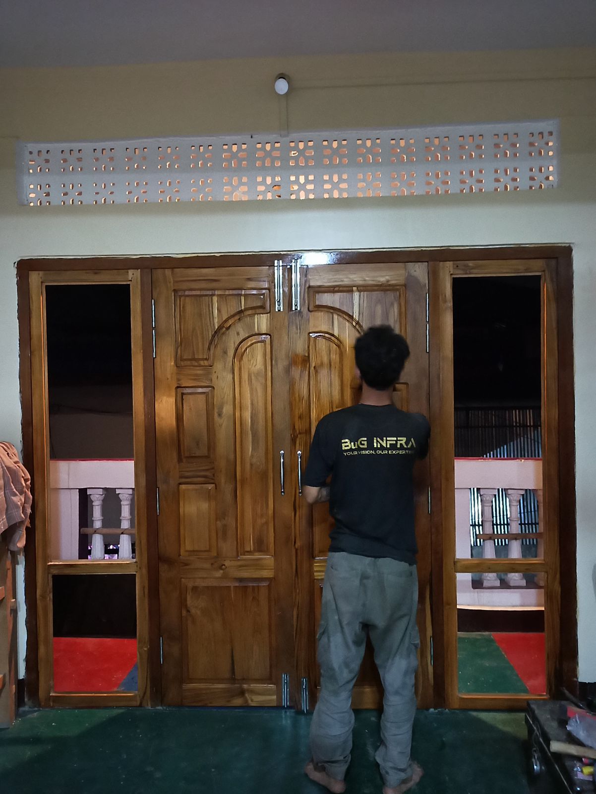 Teak Door Project