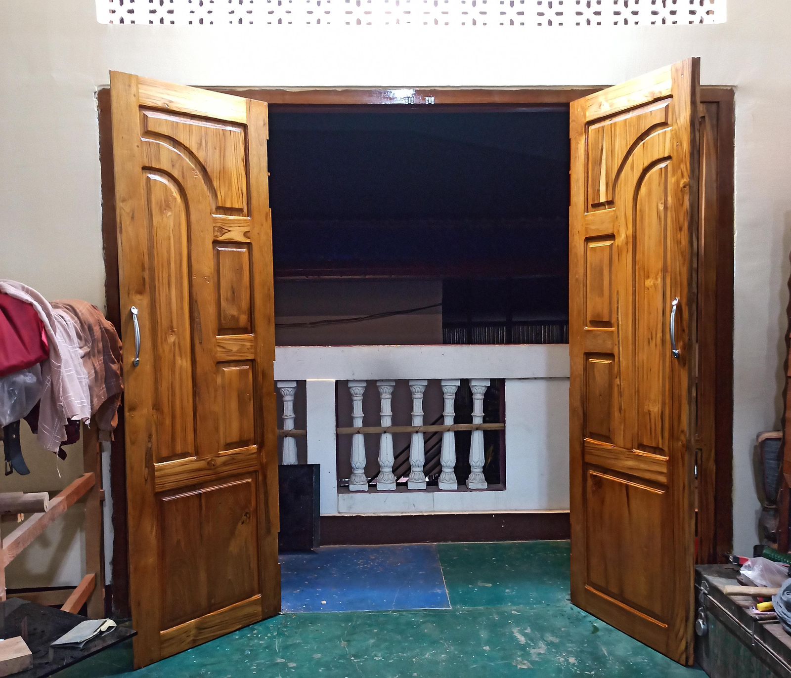 Teak Door Refurbishment